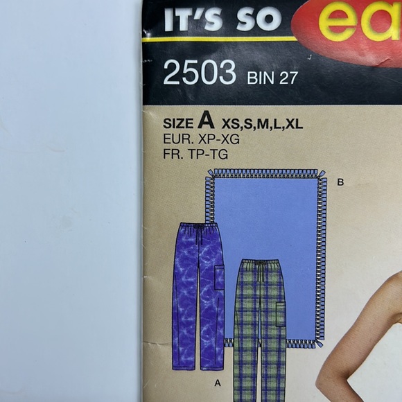 Vintage Simplicity Easy Sew Lounge/Pajama/Blanket Pattern - Never Used - $10 - Picture 3 of 9